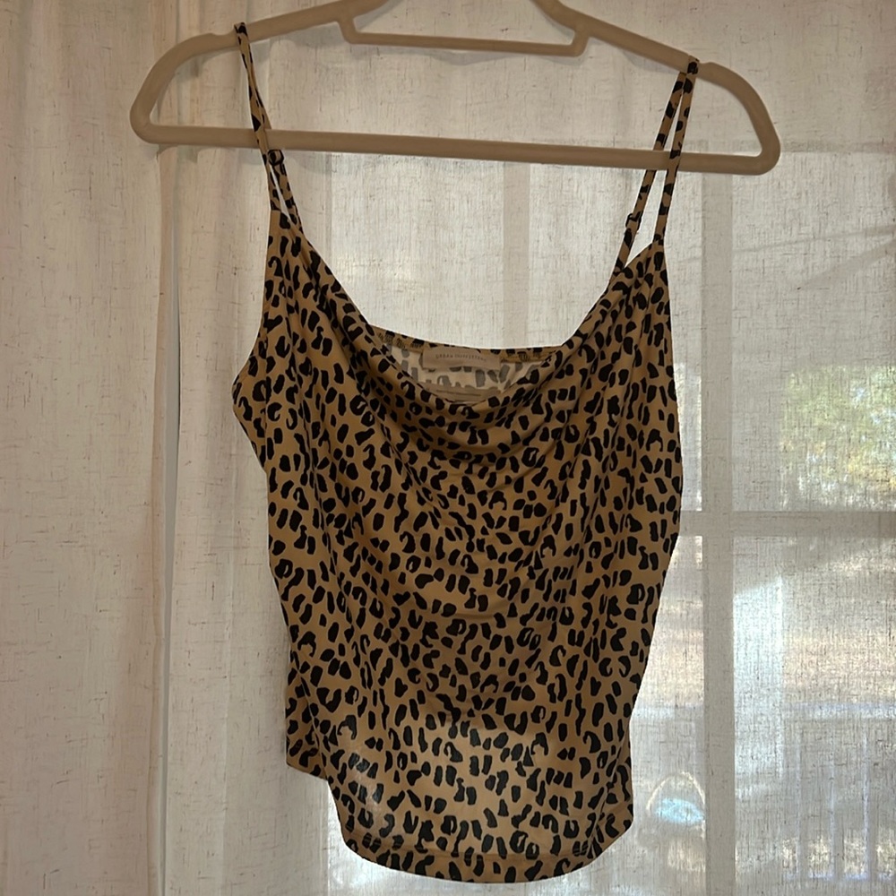 Cowl neck tank